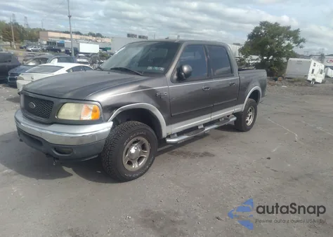 2002 Ford F-150 Lariat/Xlt from USA, damaged, VIN 1FTRW08LX2KE36544